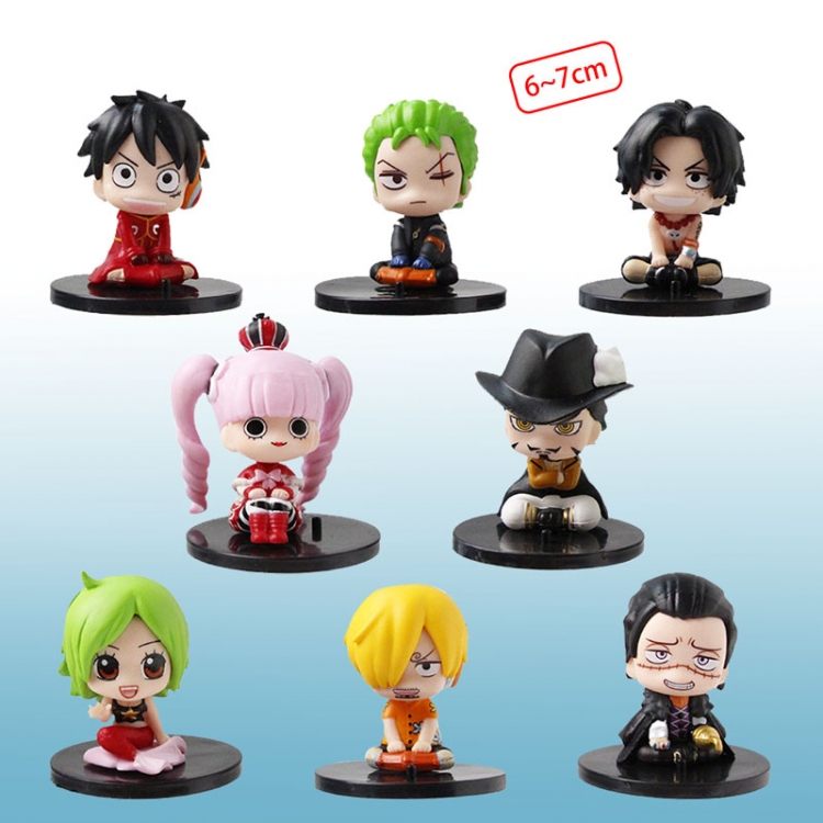 One Piece anime figure 6-7cm