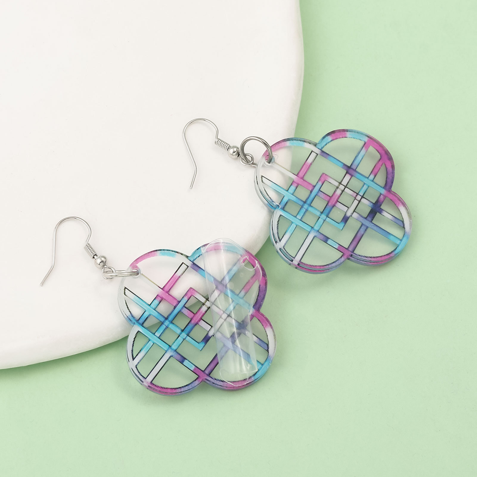 Kpop demon hunters anime earrings