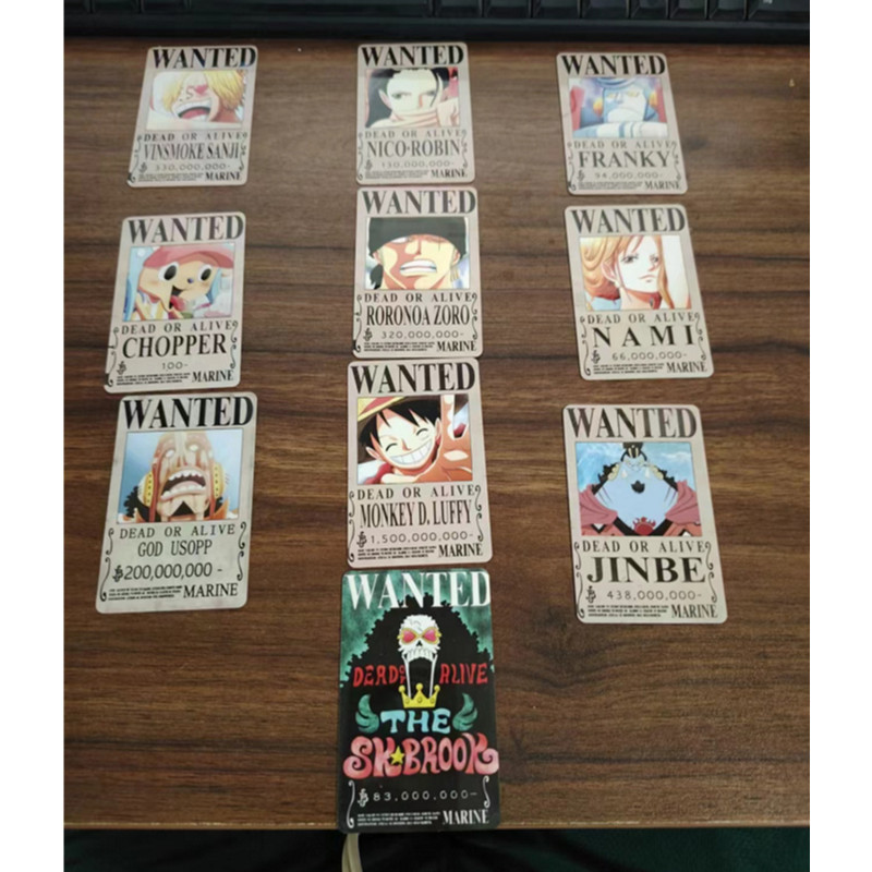 One Piece anime PVC Card