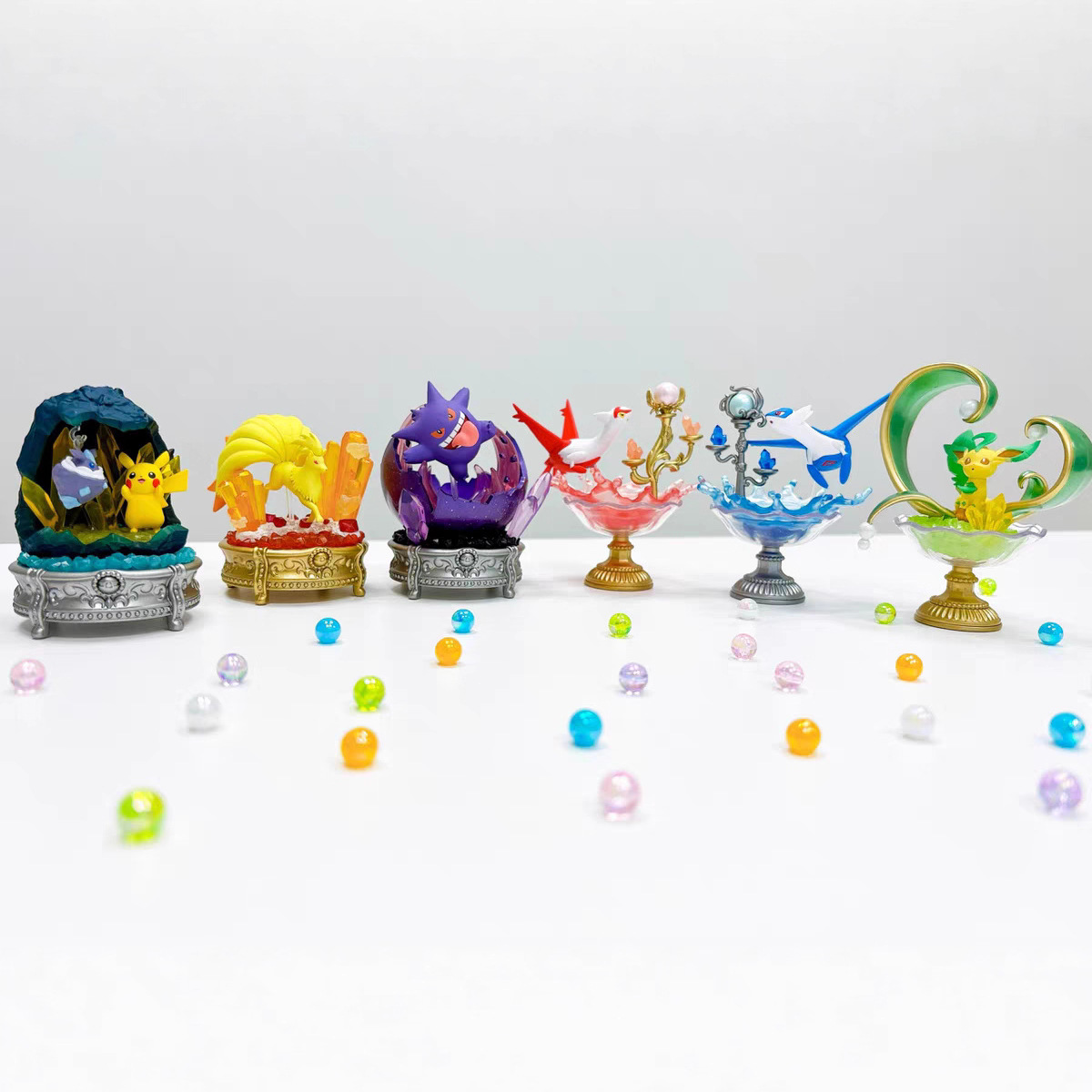 Pokemon anime figure 6pcs a set