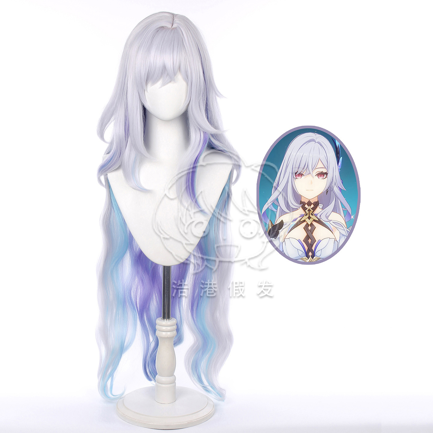 Genshin Impact anime wig