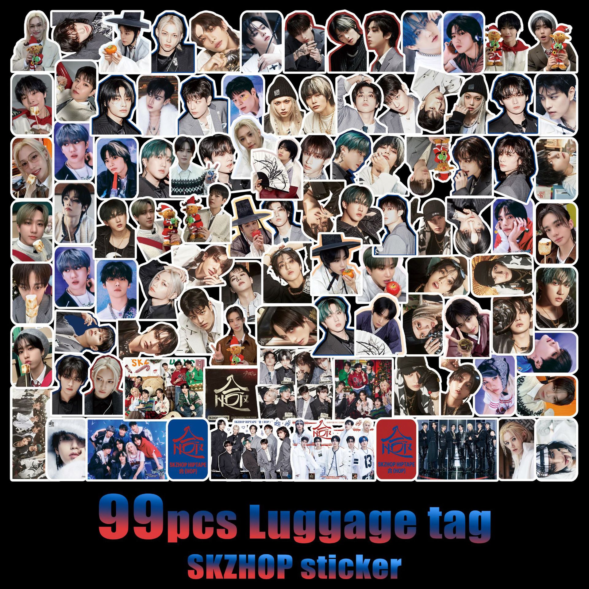 Straykids anime stickers 99pcs a set