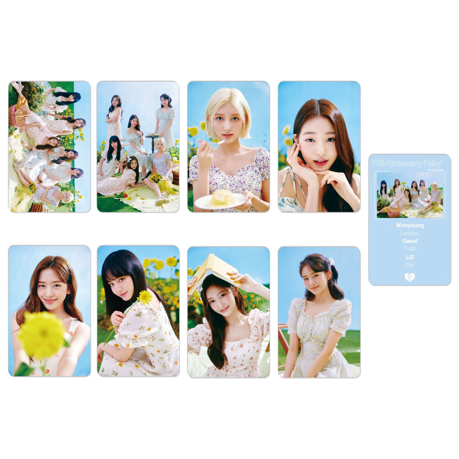 Straykids anime lomo cards