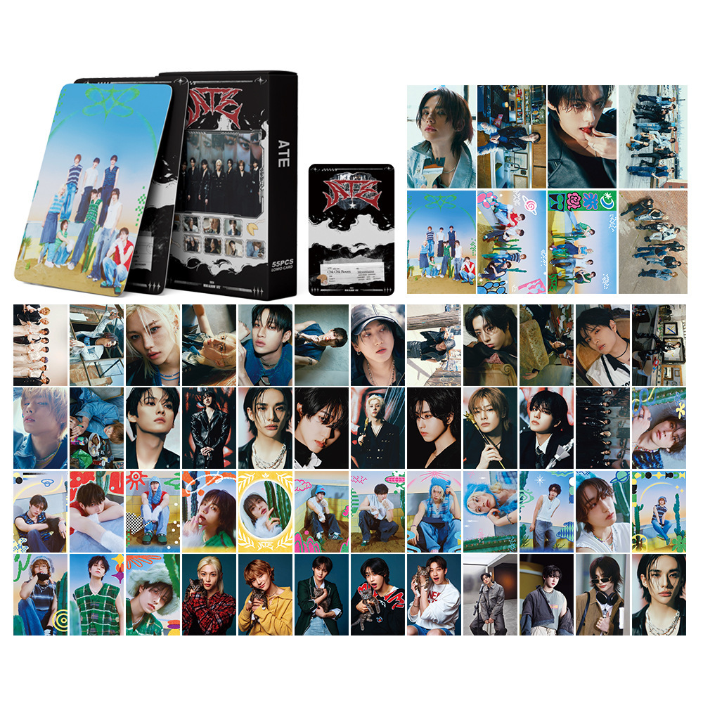 Straykids anime lomo cards price for a set of 55pcs