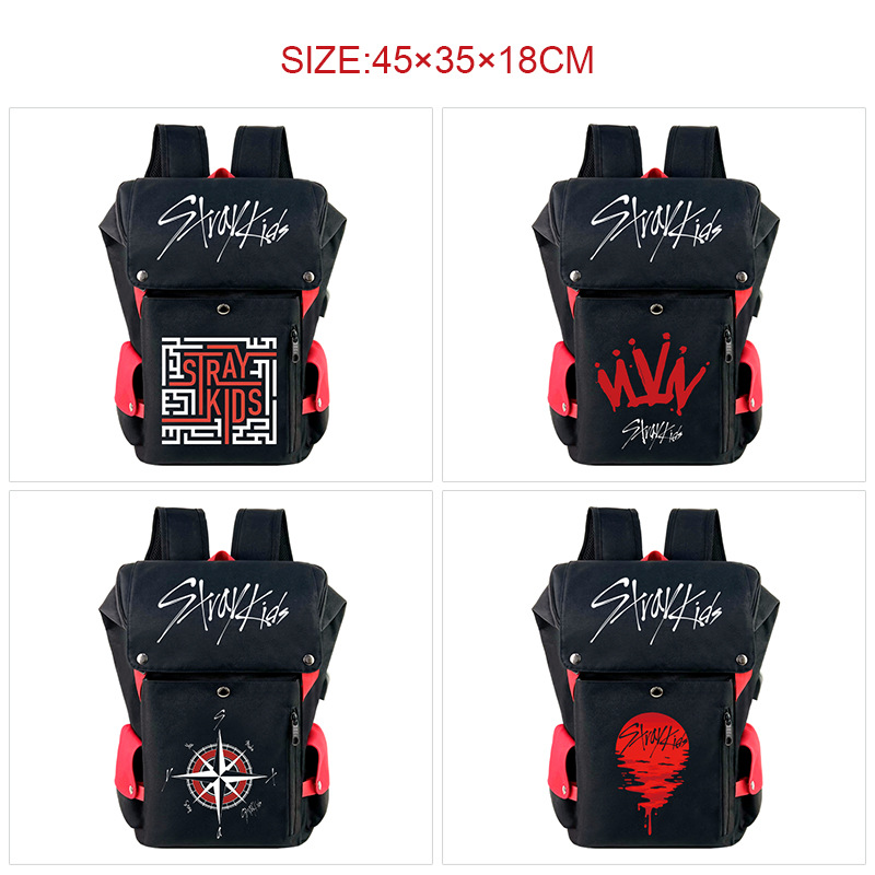 Straykids anime backpack