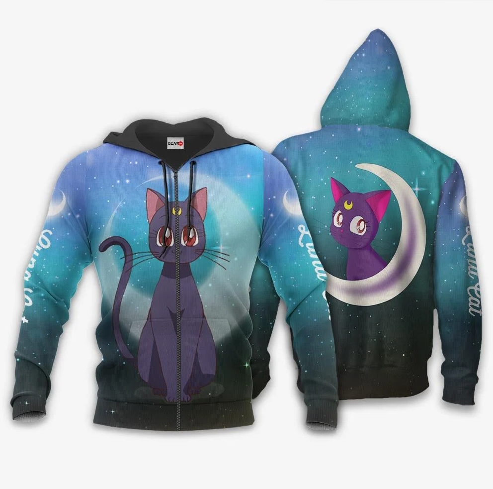 Sailor Moon Crystal anime hoodie