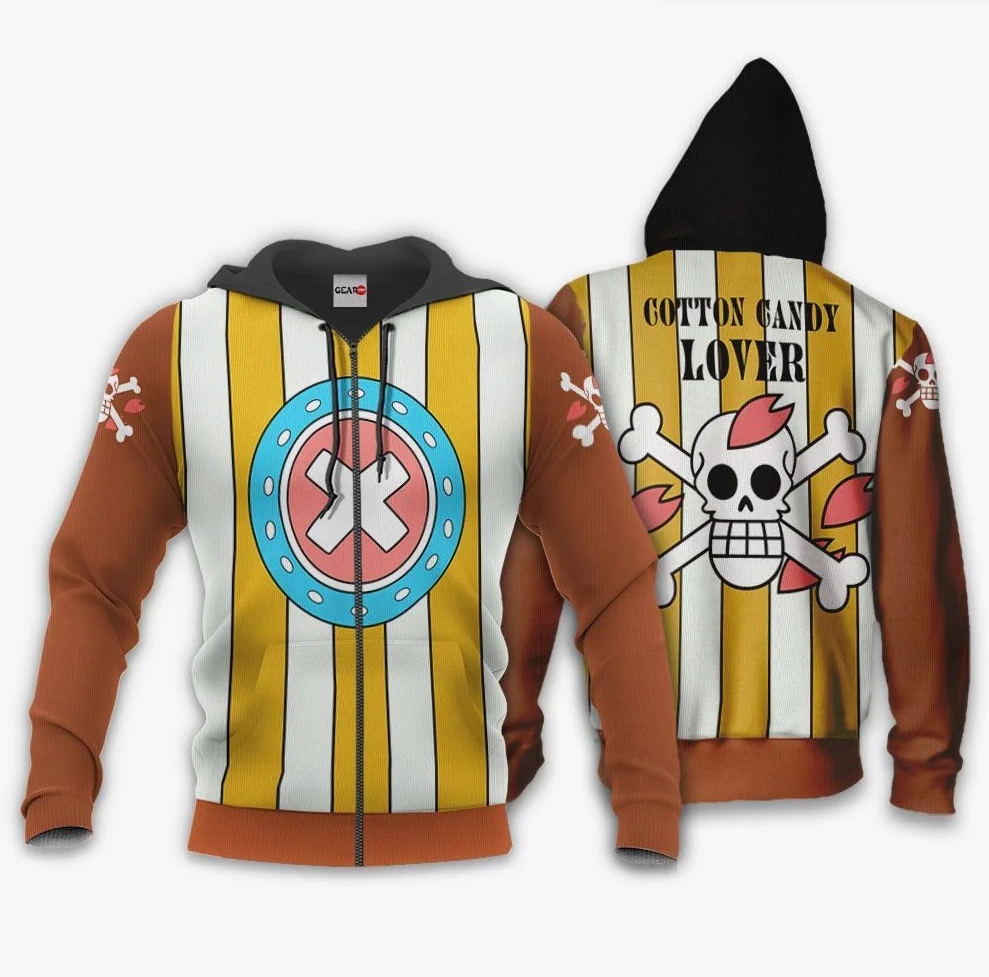 One Piece anime hoodie