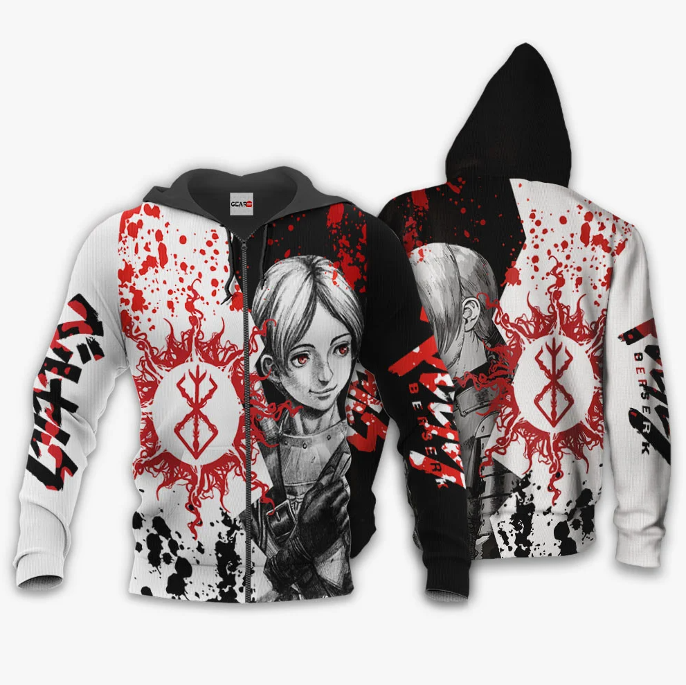 Berserk anime hoodie