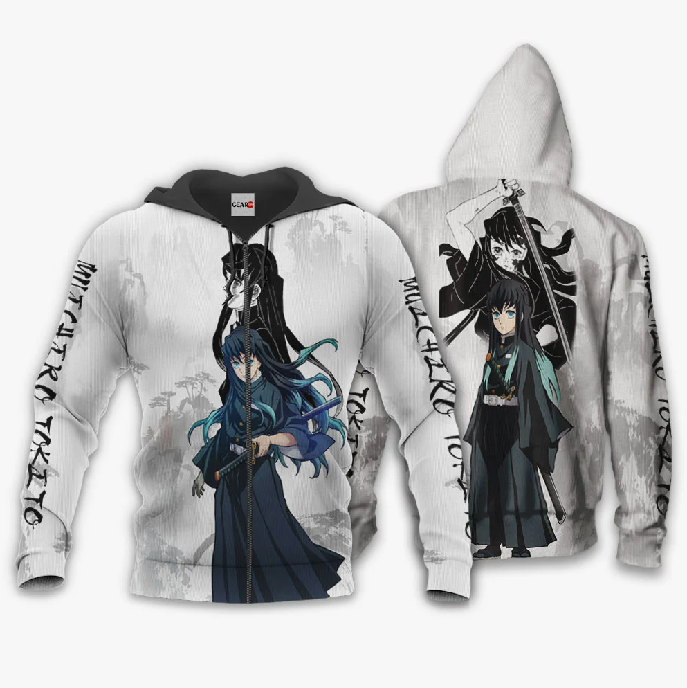 Demon slayer kimets anime hoodie
