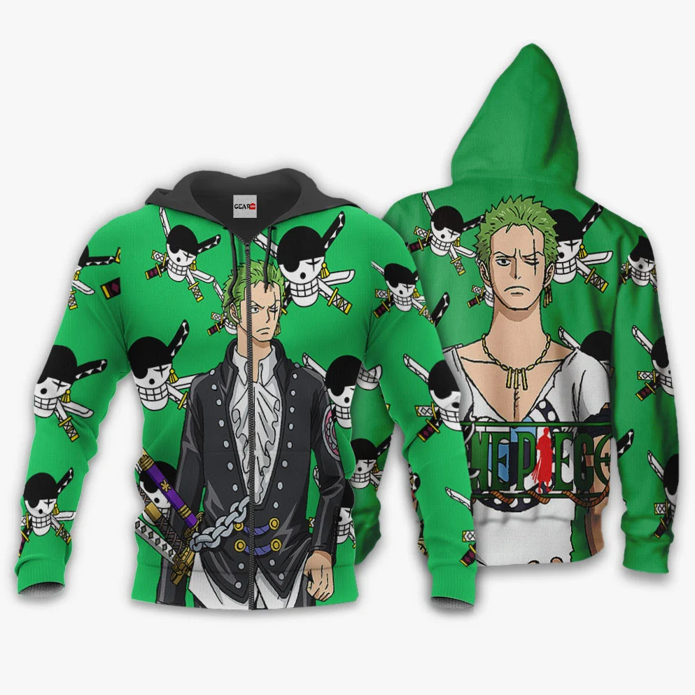 One Piece anime hoodie