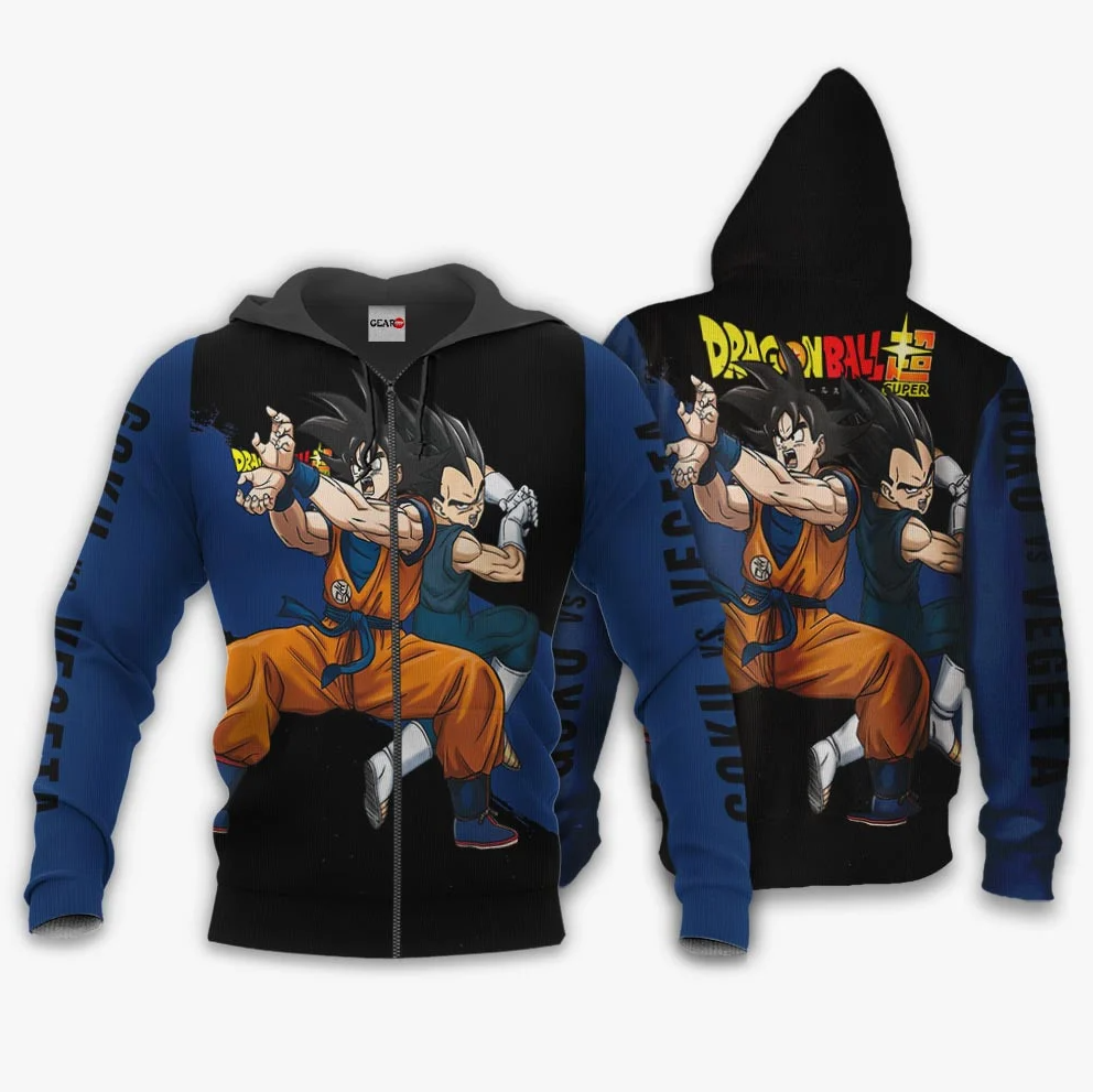 Dragon ball anime hoodie