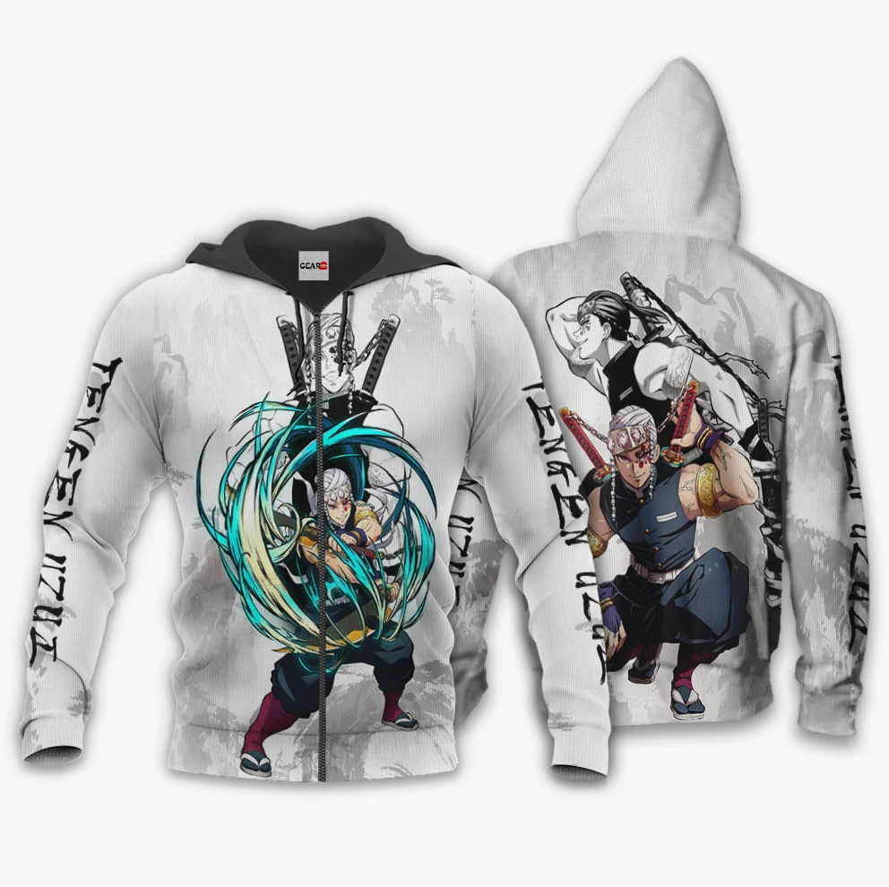 Demon slayer kimets anime hoodie
