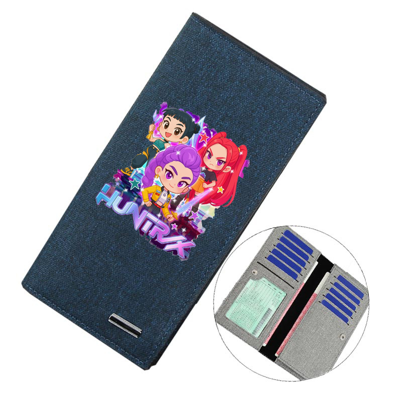 Kpop demon hunters anime wallet