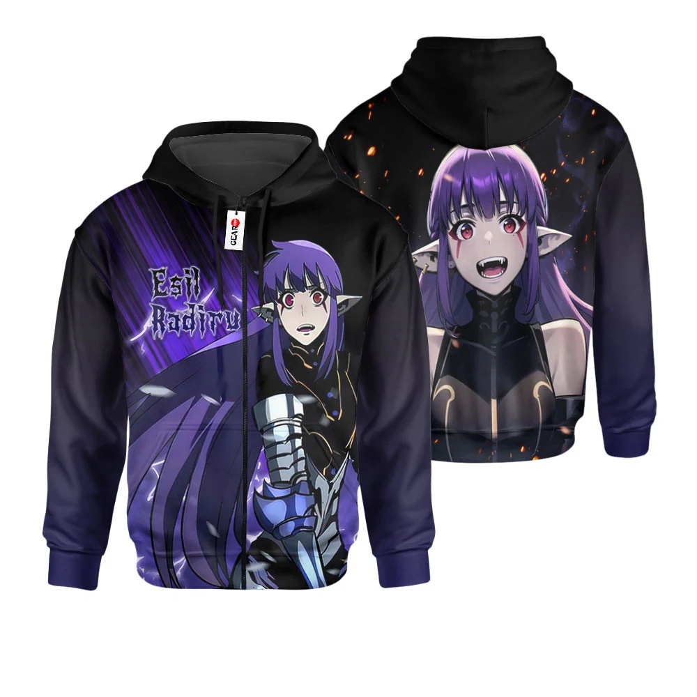 Solo Leveling anime hoodie