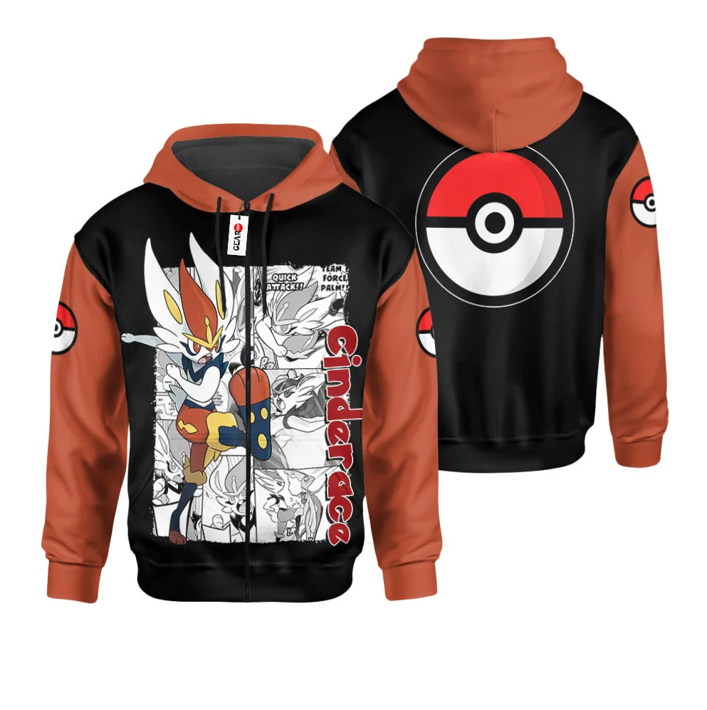 pokemon anime hoodie