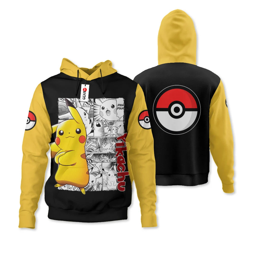 pokemon anime hoodie
