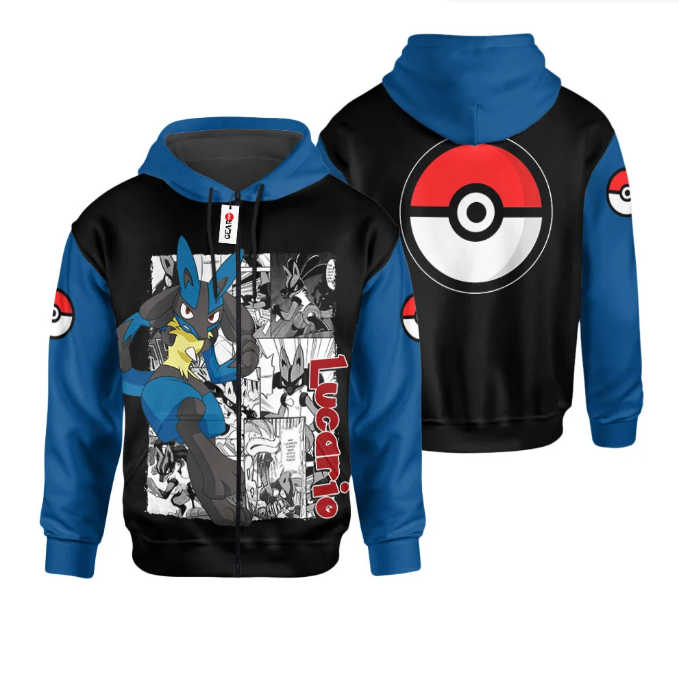 pokemon anime hoodie
