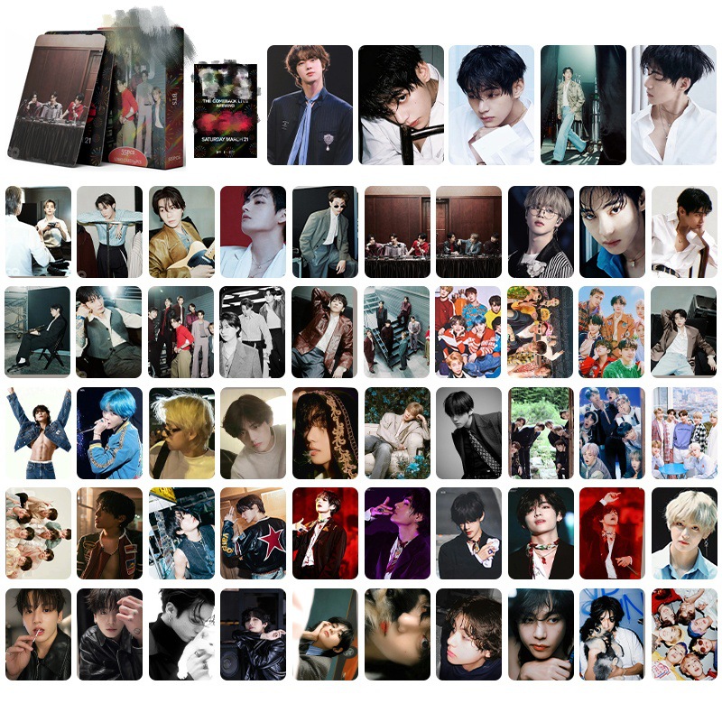 BTS anime lomo cards price for a set of 55pcs