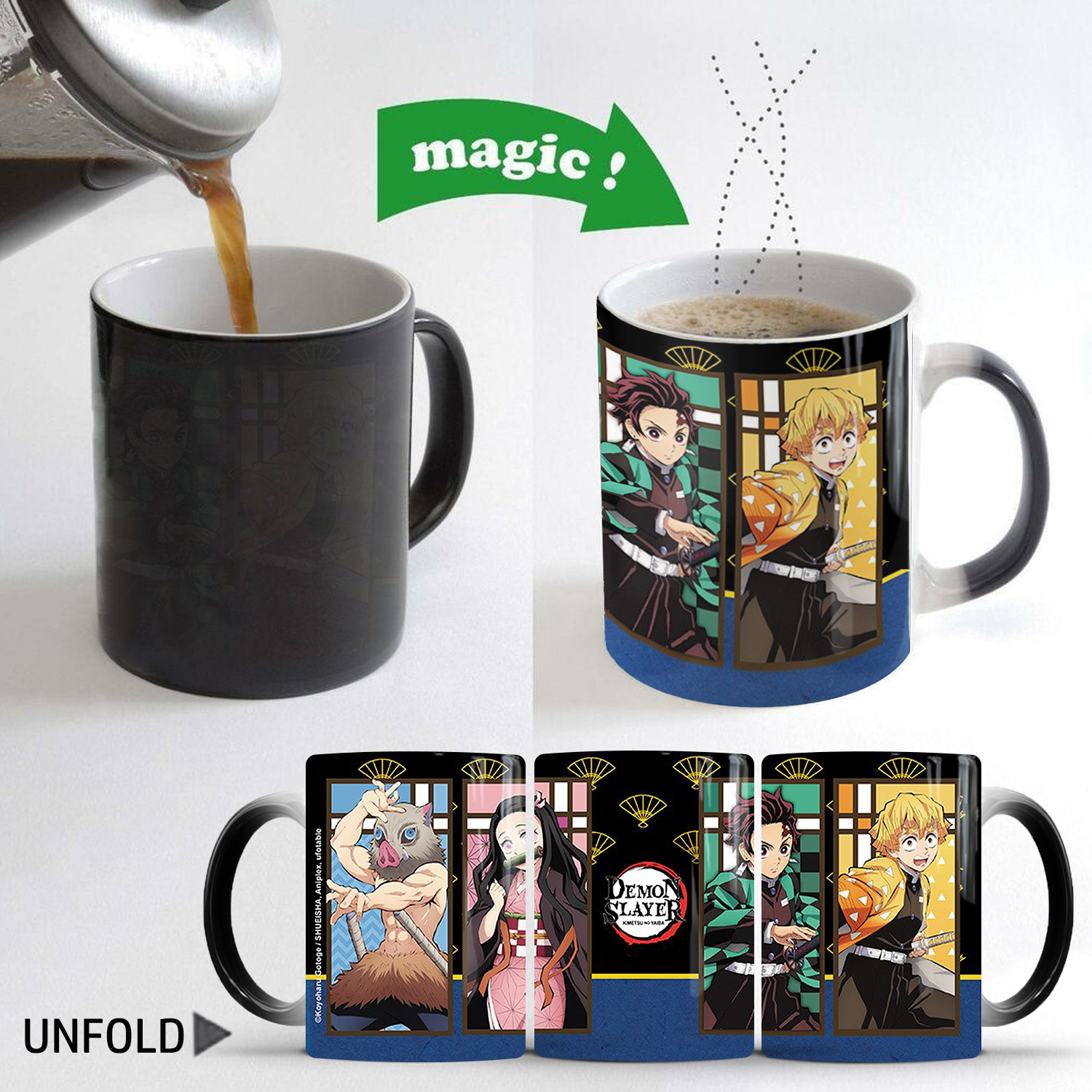 Demon slayer kimets anime cup