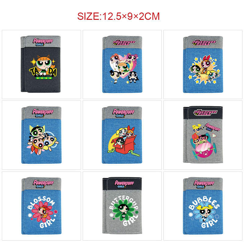 The Powerpuff Girls anime wallet