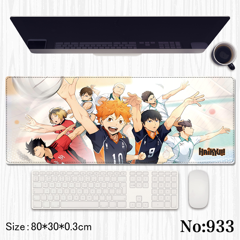 Haikyuu anime mouse pad 80*30*0.3cm