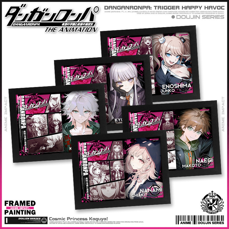 Danganronpa  anime Picture frame painting