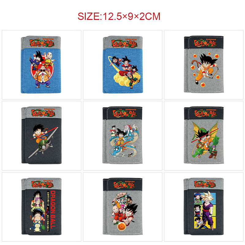 Dragon ball anime wallet