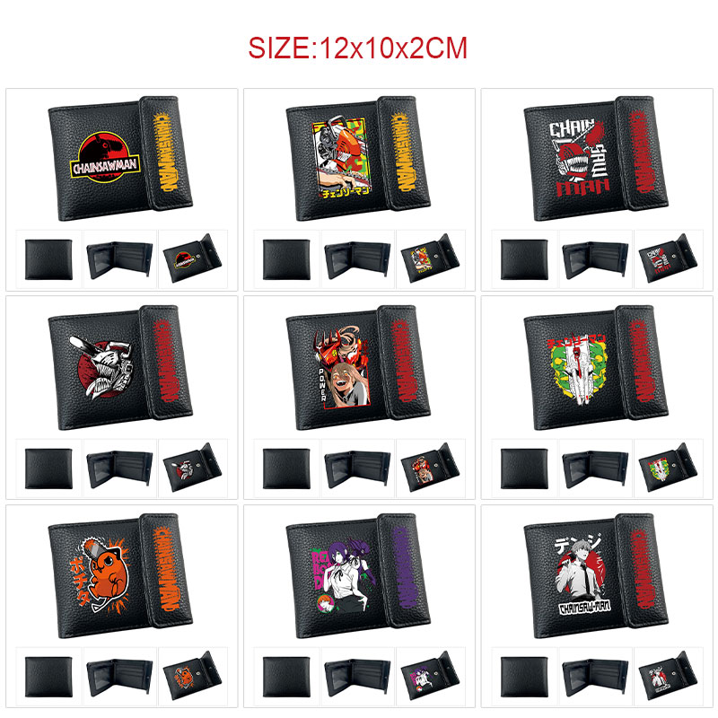 chainsaw man anime wallet