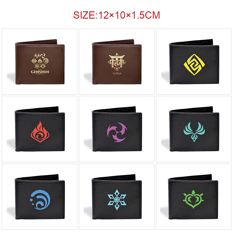Genshin Impact anime wallet