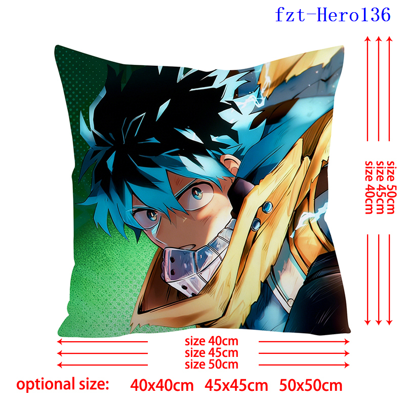My Hero Academia anime pillow cushion 45*45cm