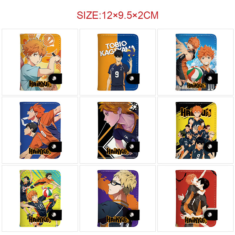 Haikyuu anime wallet