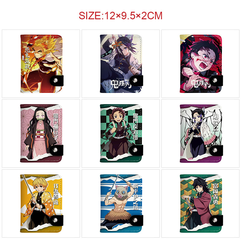 Demon slayer kimets anime wallet