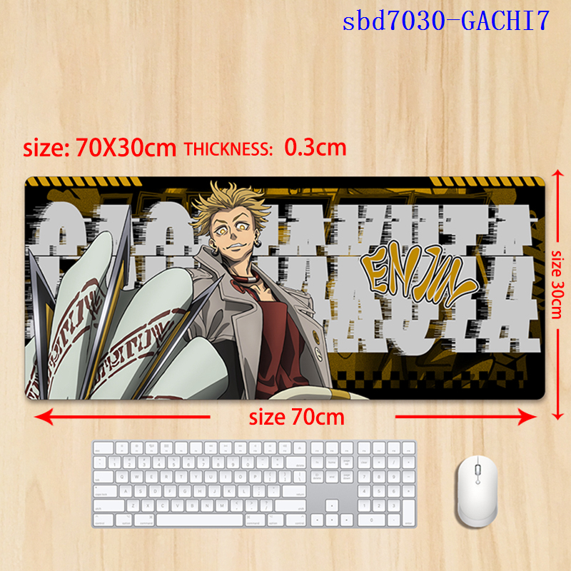 GACHIAKUTA anime mouse pad 70*30*0.3cm