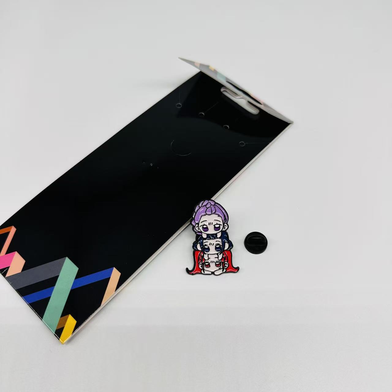 Kpop demon hunters anime pin