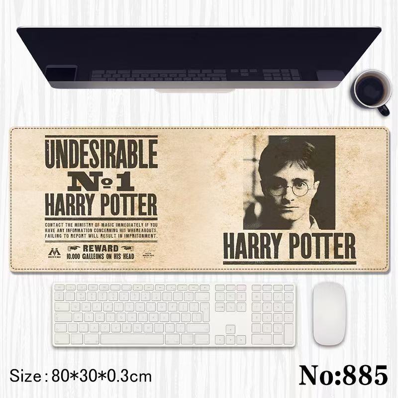 Harry Potter anime mouse pad 80*30*0.3cm