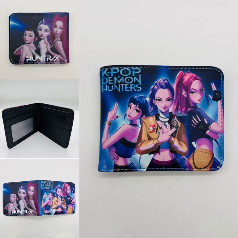 Kpop demon hunters anime wallet