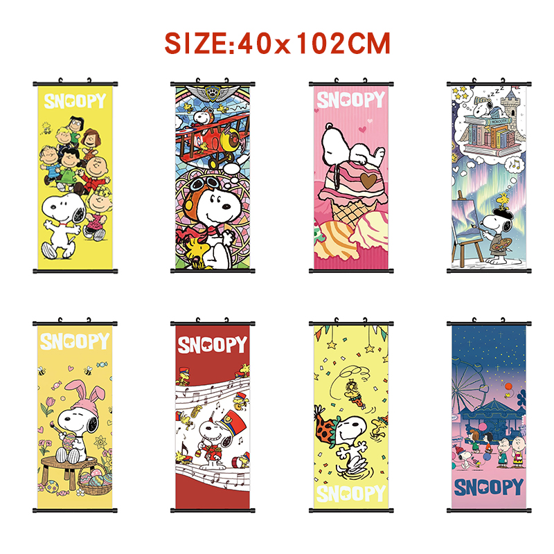 Snoopy anime wallscroll 40*120cm