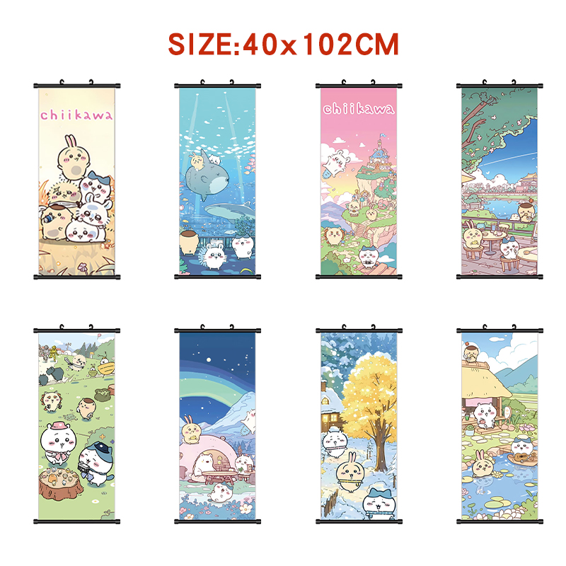Chiikawa anime wallscroll 40*120cm