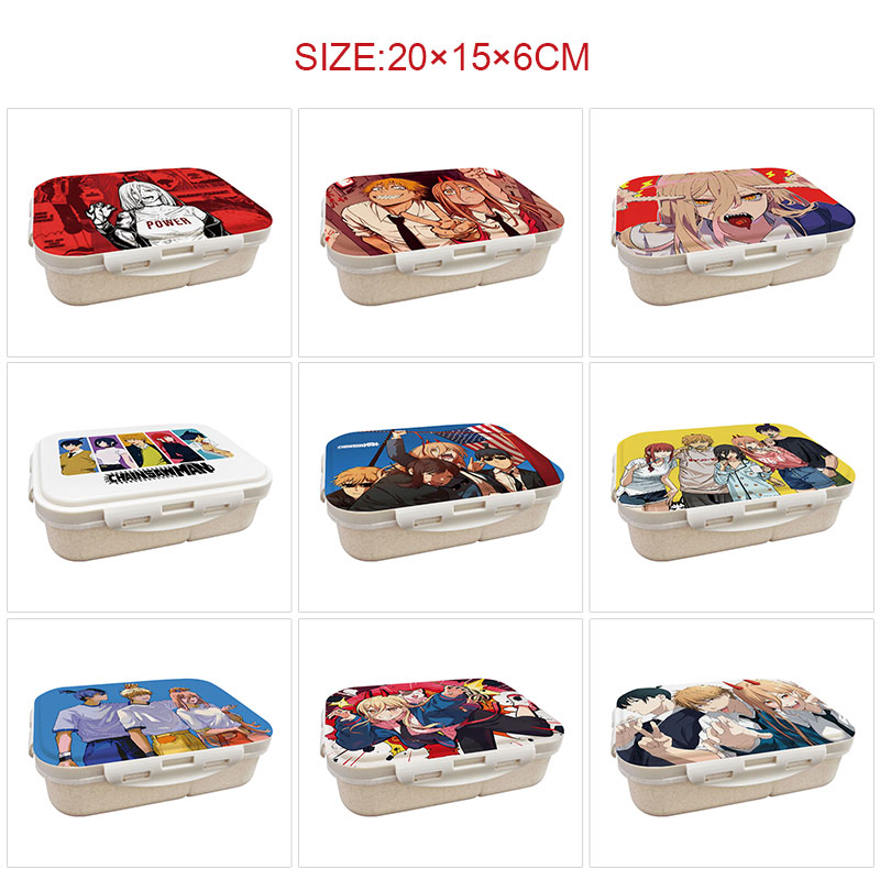 chainsaw man anime lunch box