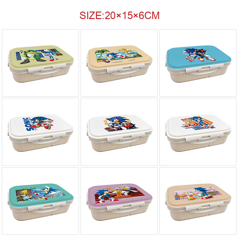 Sonic anime lunch box