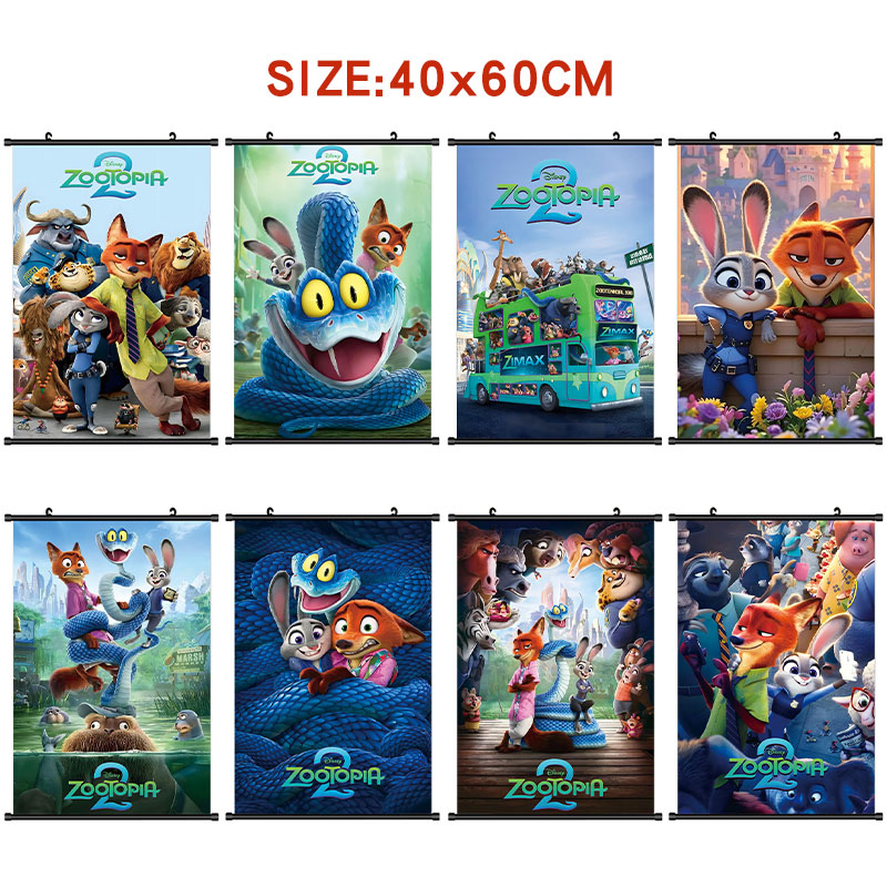 Zootopia anime wallscroll 40*60cm