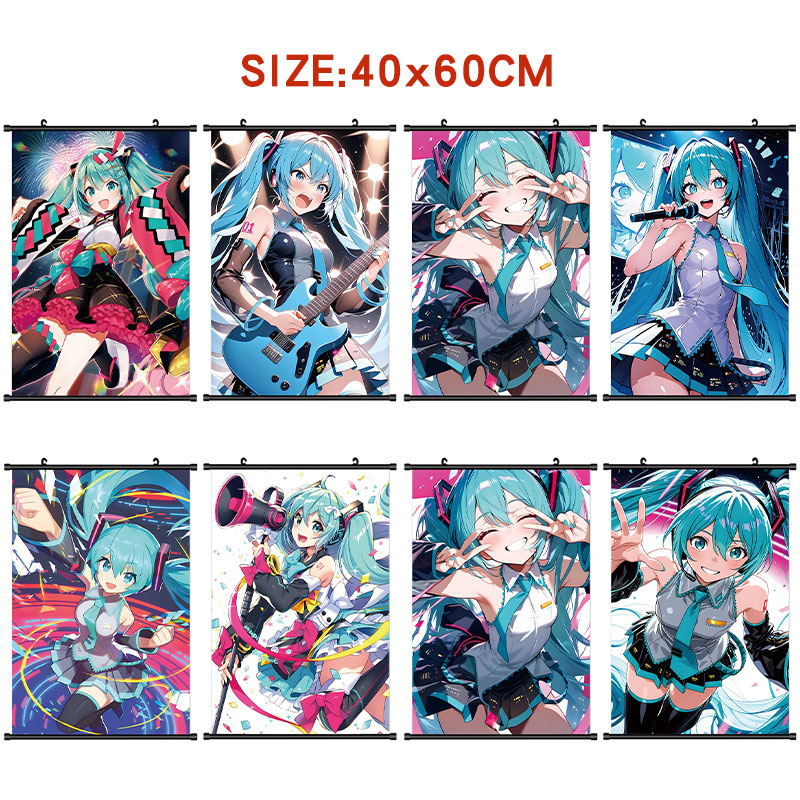 Hatsune Miku anime wallscroll 40*60cm