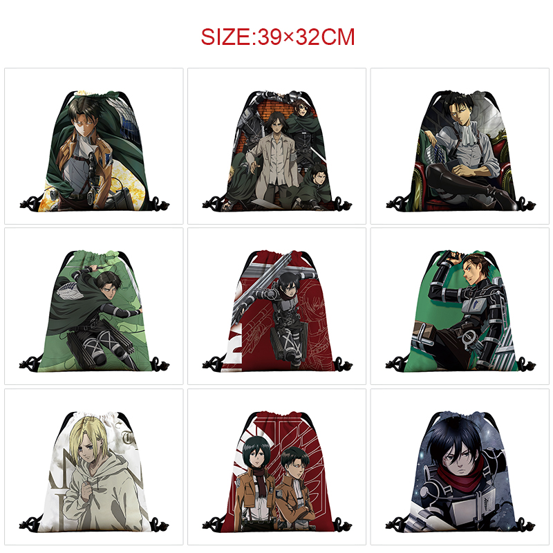 Attack on Titan anime  bag 39*32cm
