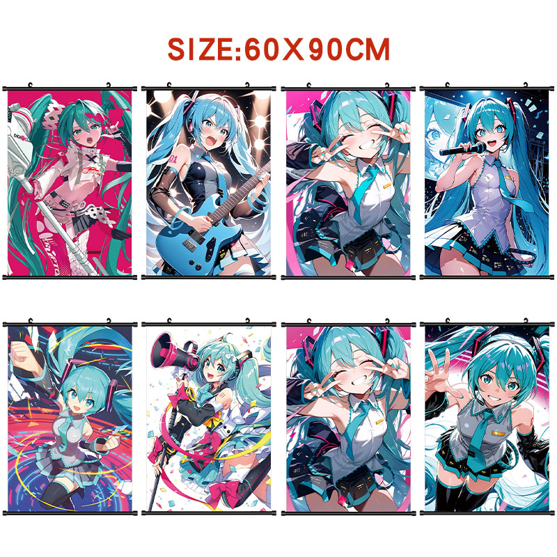 Hatsune Miku anime wallscroll 60*90cm