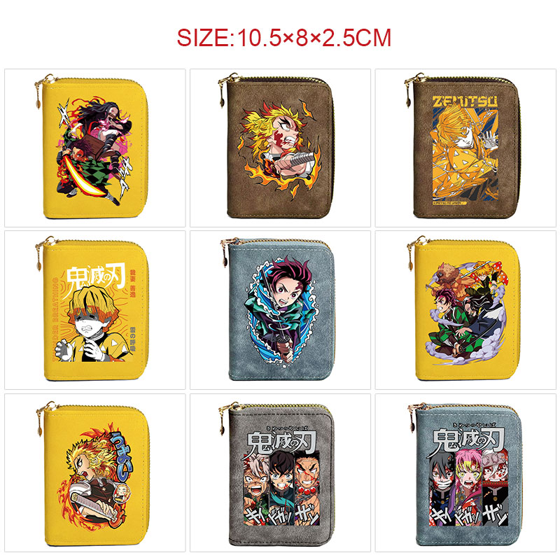 Demon slayer kimets anime wallet