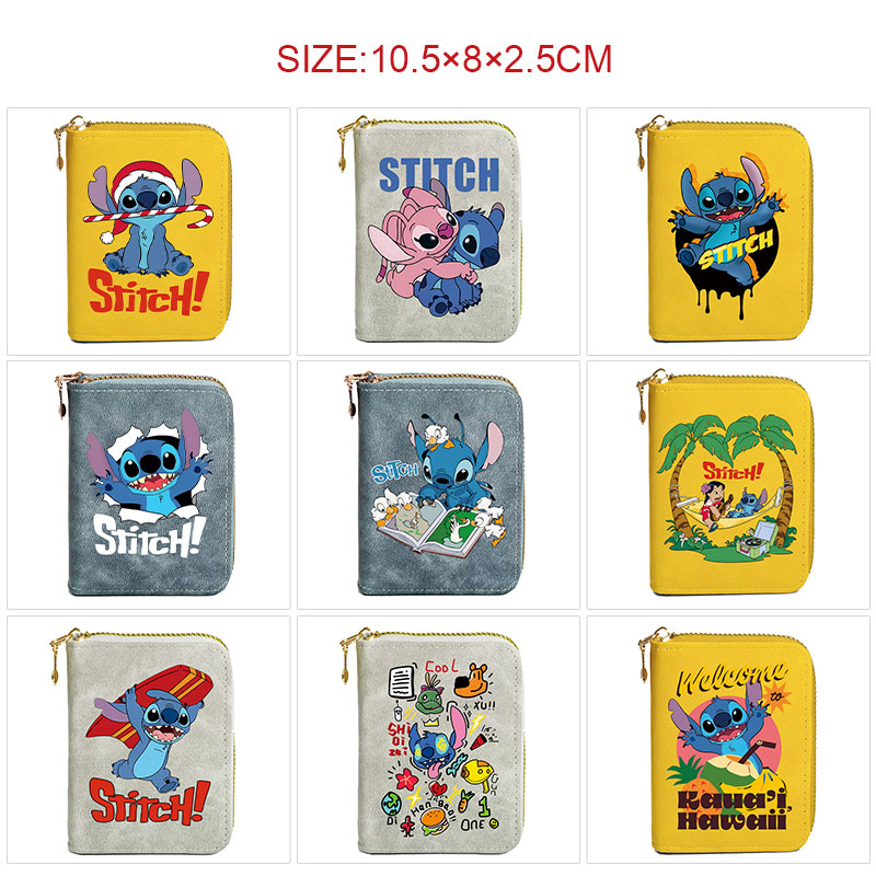 stitch anime wallet