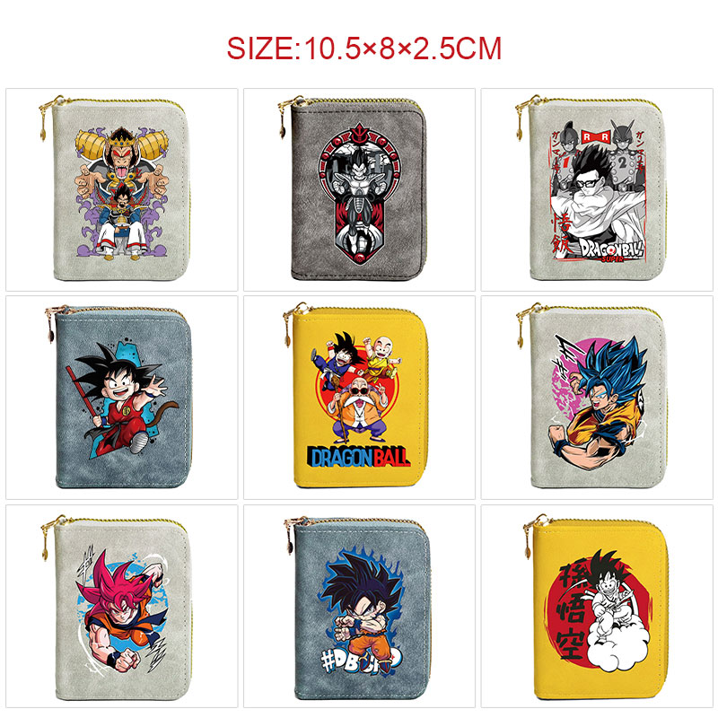 Dragon ball anime wallet
