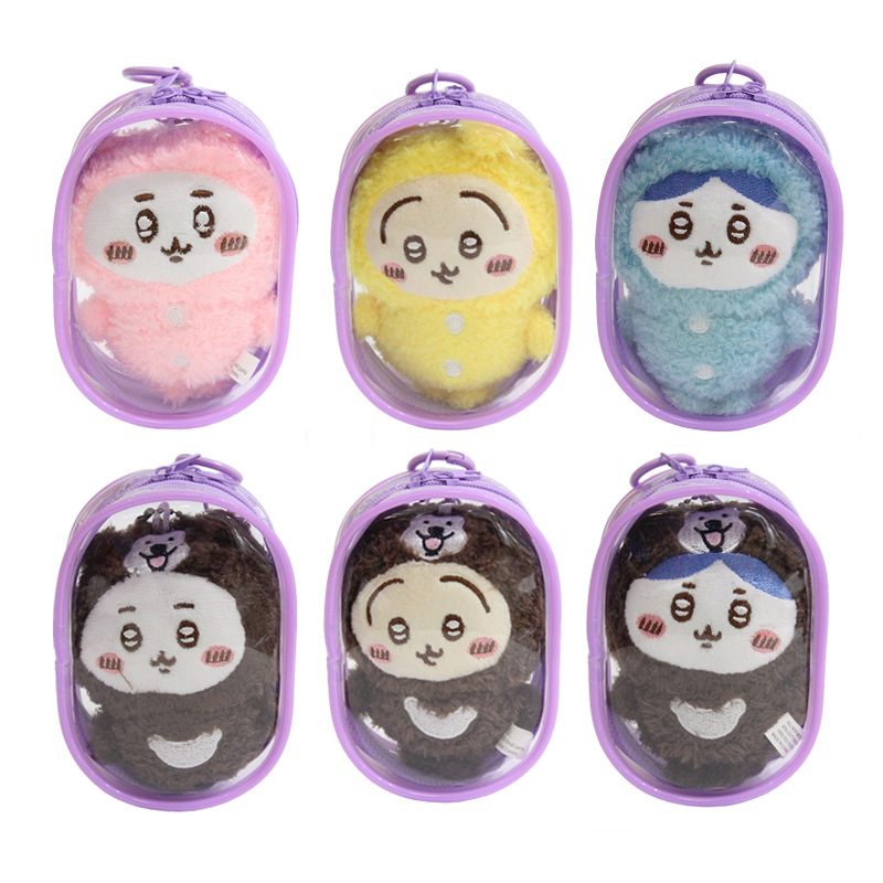 Chiikawa anime plush doll 11cm 3pcs a set