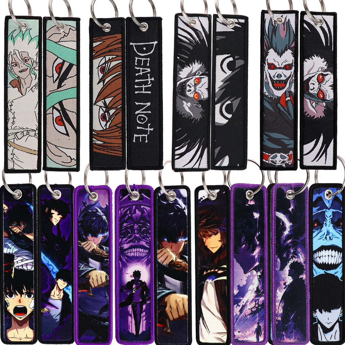 Death note anime keychain