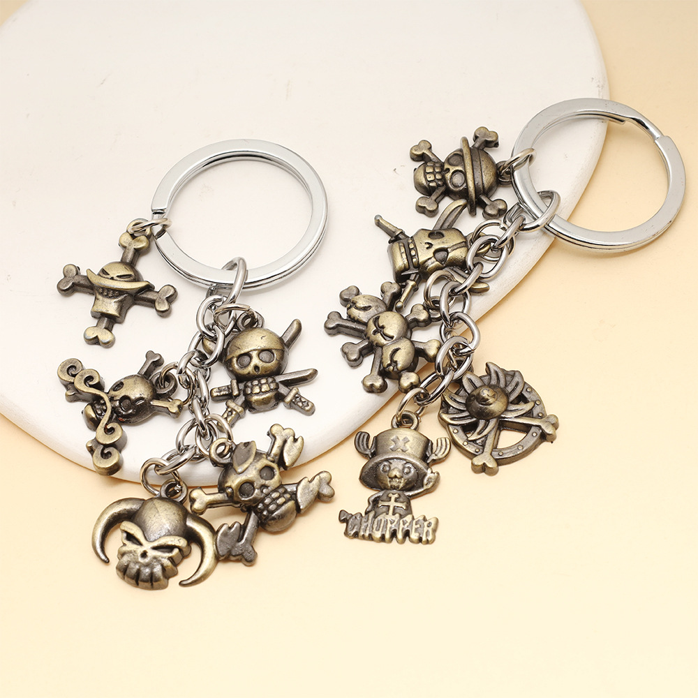 One Piece anime keychain